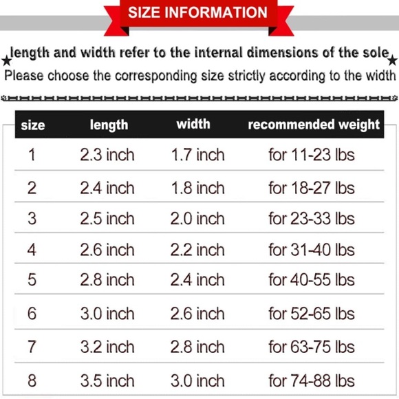 97. NWT Leopard dog boots size 7 + nail clipper set - Picture 10 of 10